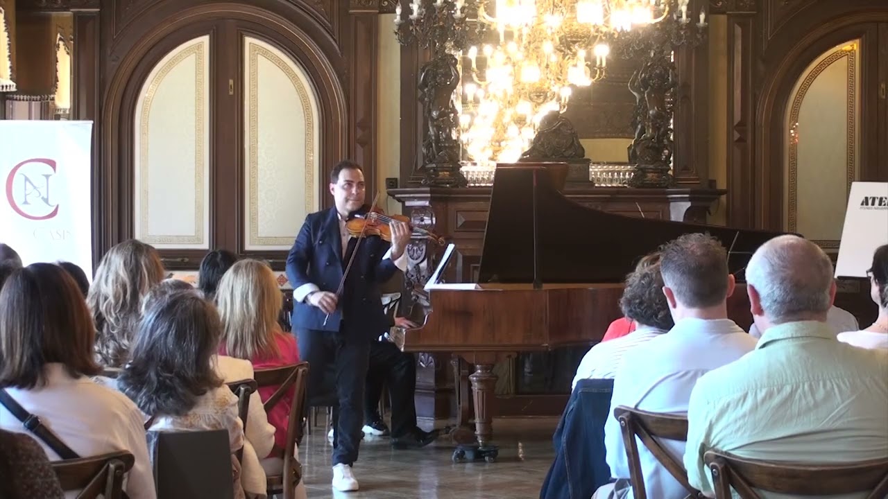 Géza Hosszu Legocky & Pablo Galdo play Romanian Folk Dances (Béla Bartók)