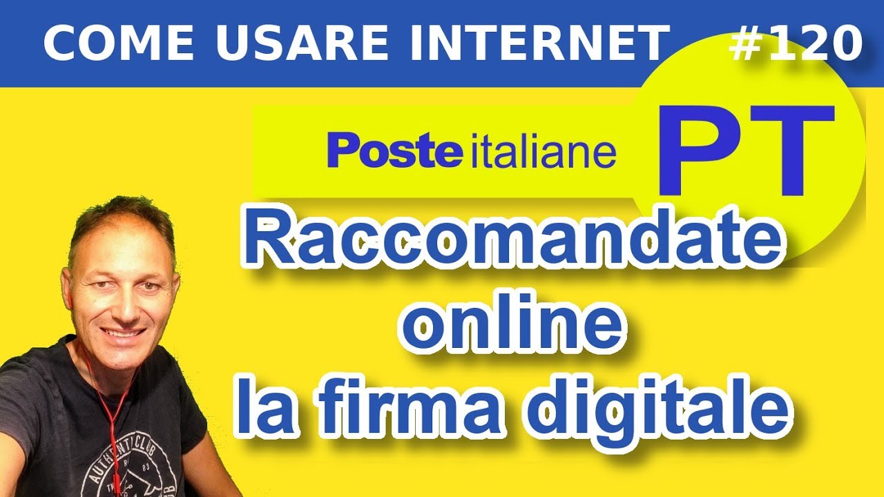 120 Come attivare la firma digitale Poste Italiane | Daniele Castelletti | Associazione Maggiolina