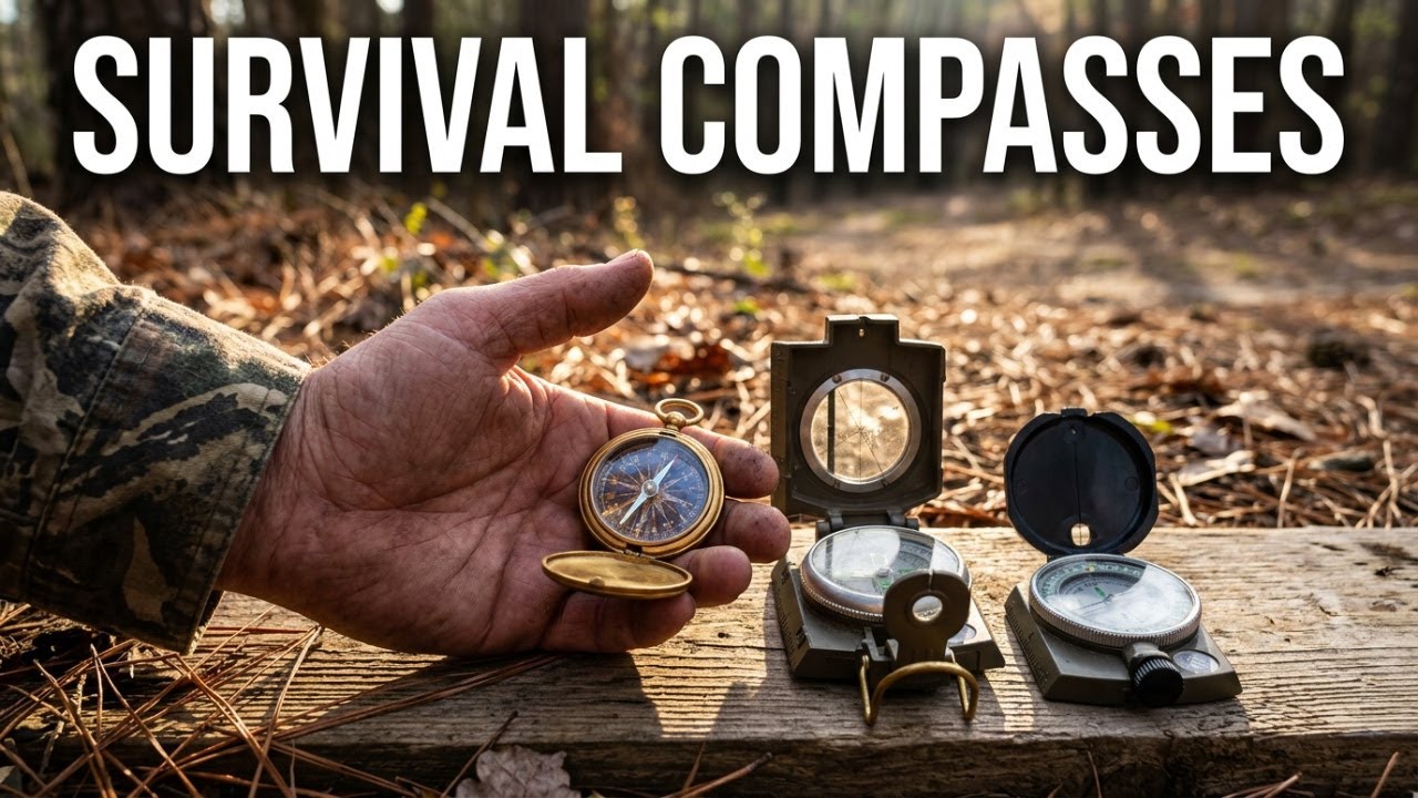 Compasses: Simple But Very USEFUL for survival and camping