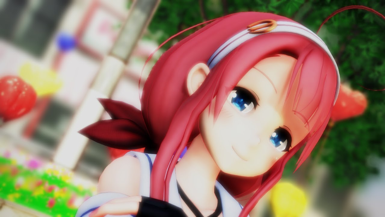 【MMD艦コレ】ラズベリー＊モンスター / Raspberry Monster【cham式江風】