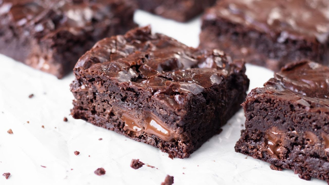 Los Mejores Brownies Veganos Fudgy (Brownies sin huevo!)