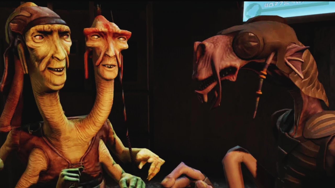 Kinect Star Wars: Podracing All Cutscenes (Game Movie)