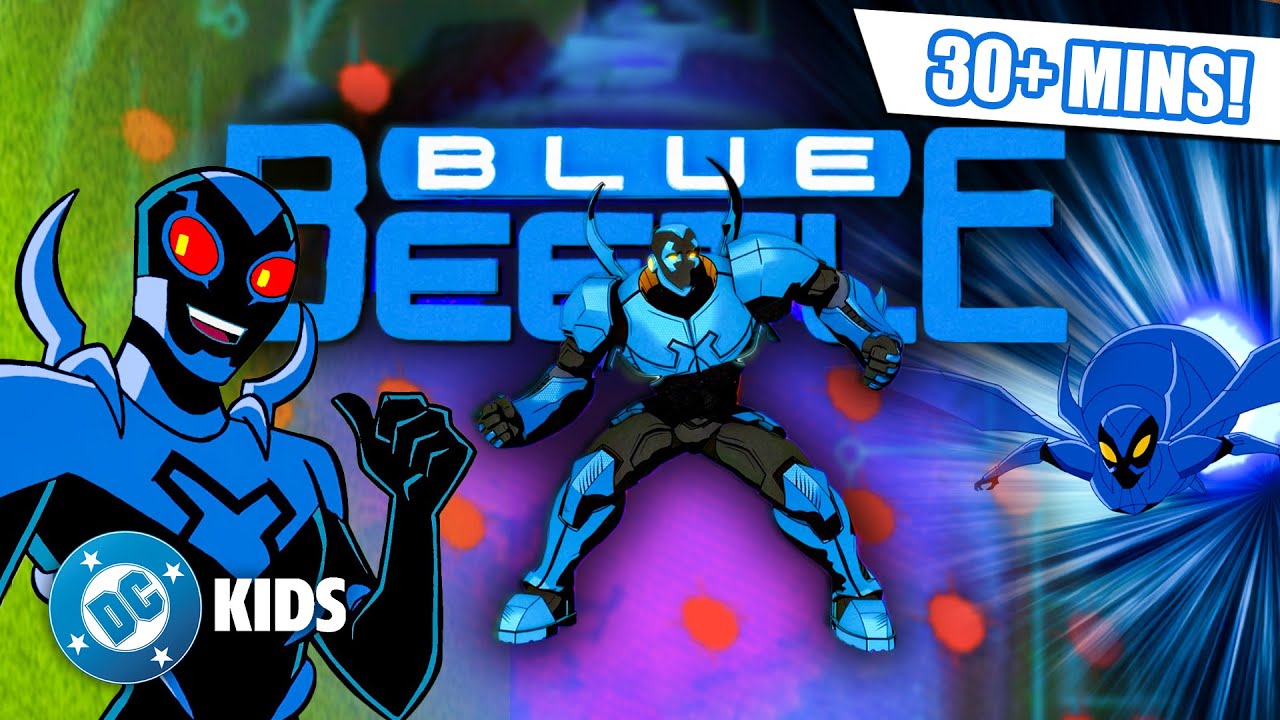 Best of Blue Beetle! DCUA & Beyond | #JusticeLeague #KidsCartoons | @dckids