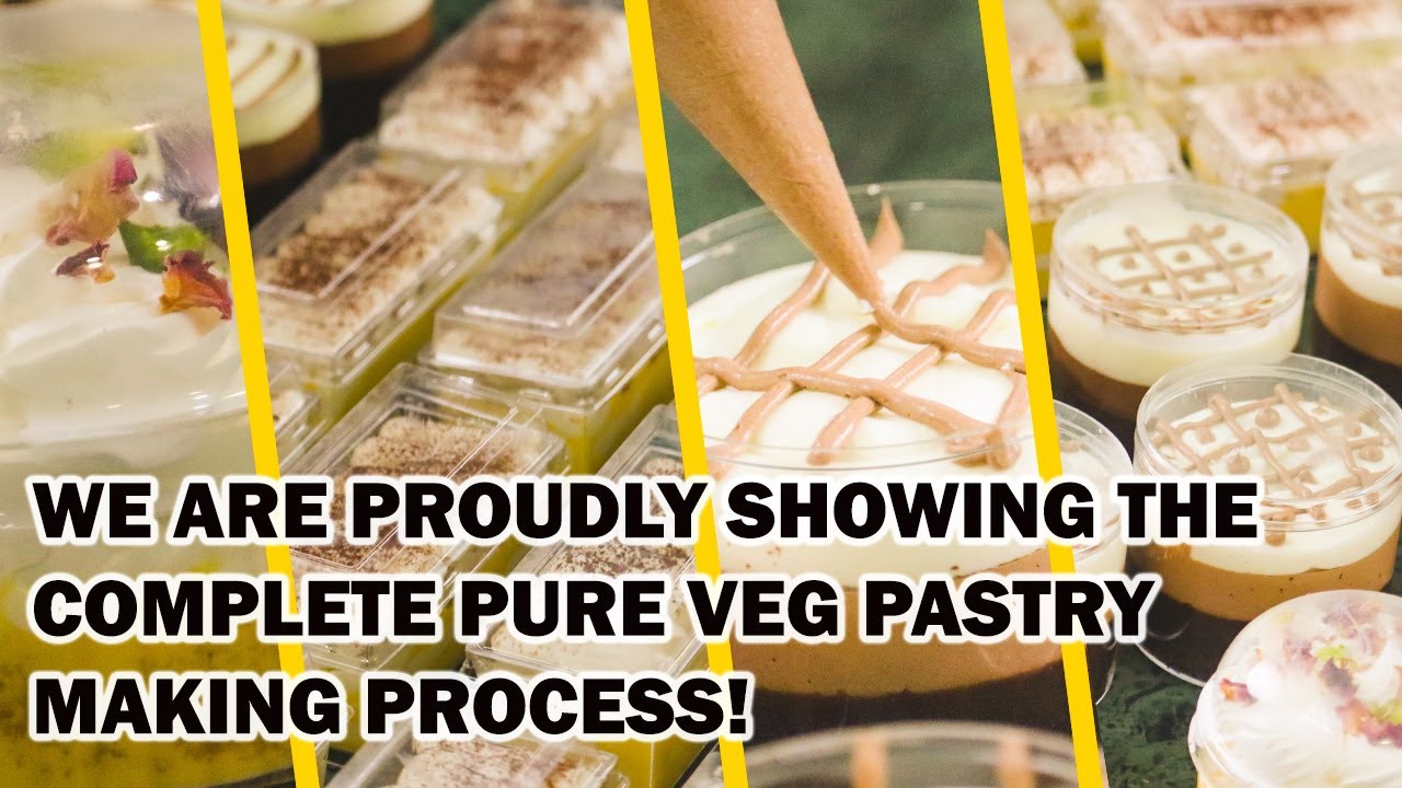 🥐 Pure Veg Pastry Making Process | Nandan Bakery 🍰