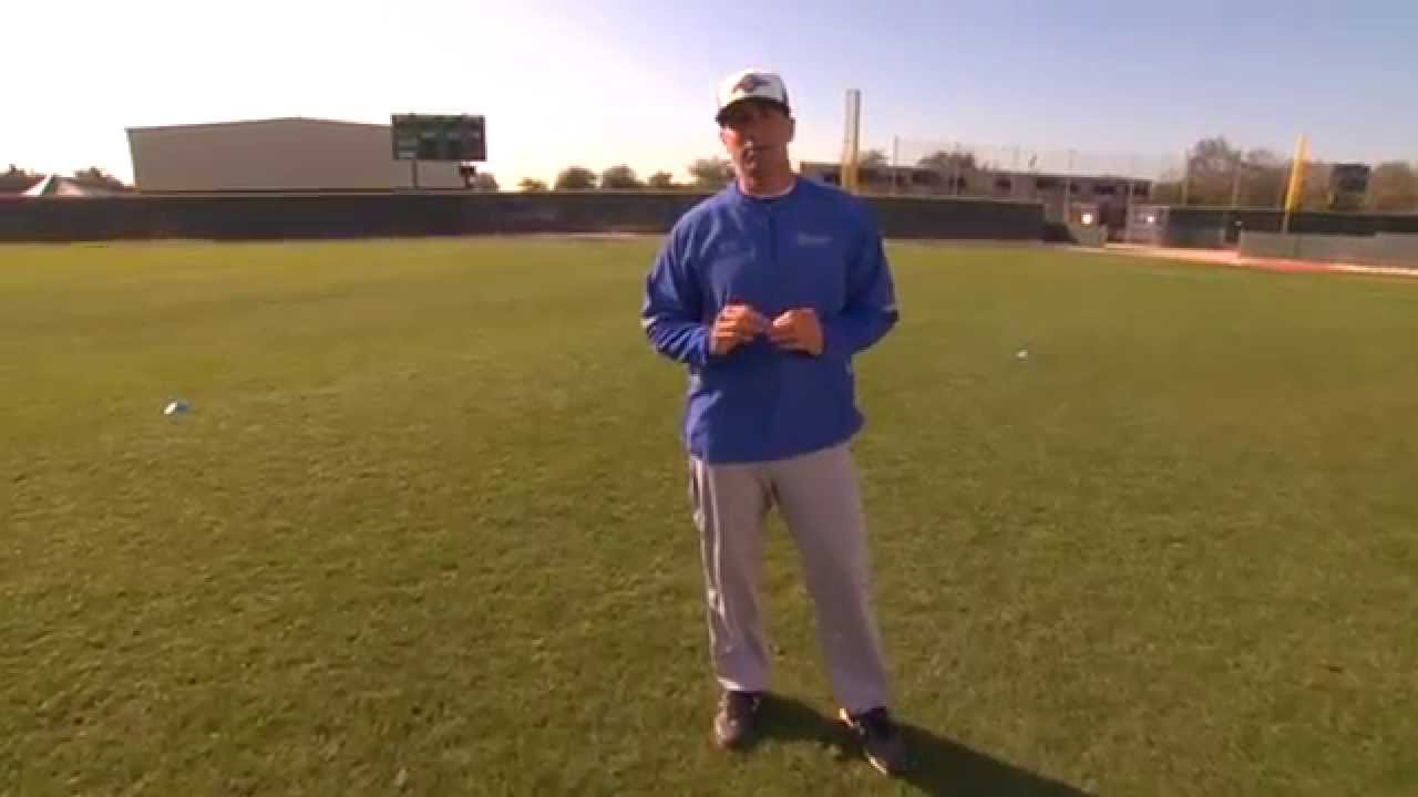 Z Drill - Receiving and Throwing as an Outfielder Series by IMG Academy Baseball Program (2 of 4)