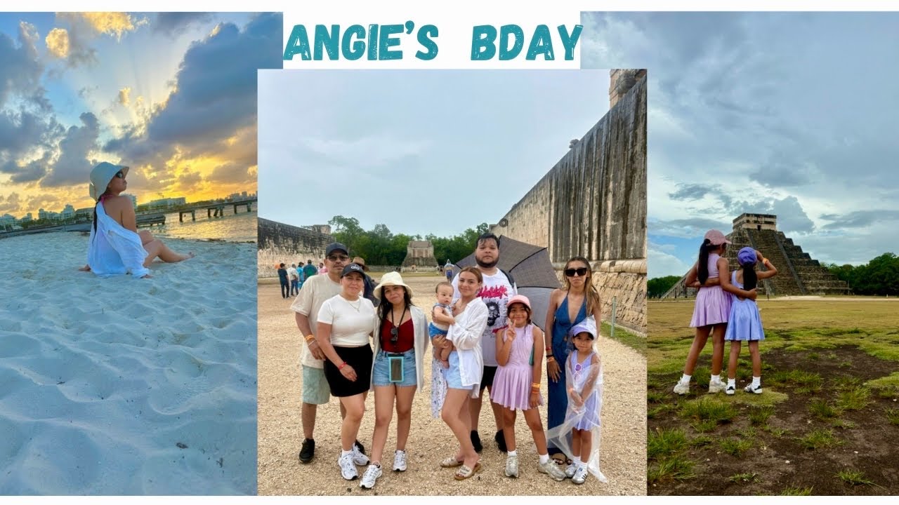 Celebrando los Qunce de Angie en Cancun