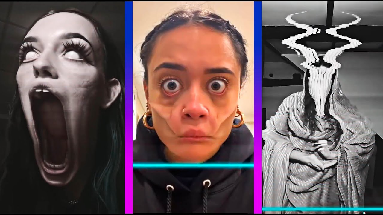 Time Warp Effect | Funny, Weird & Scary | Best Time Warp Scan Challenge | Tiktok Compilation- 01