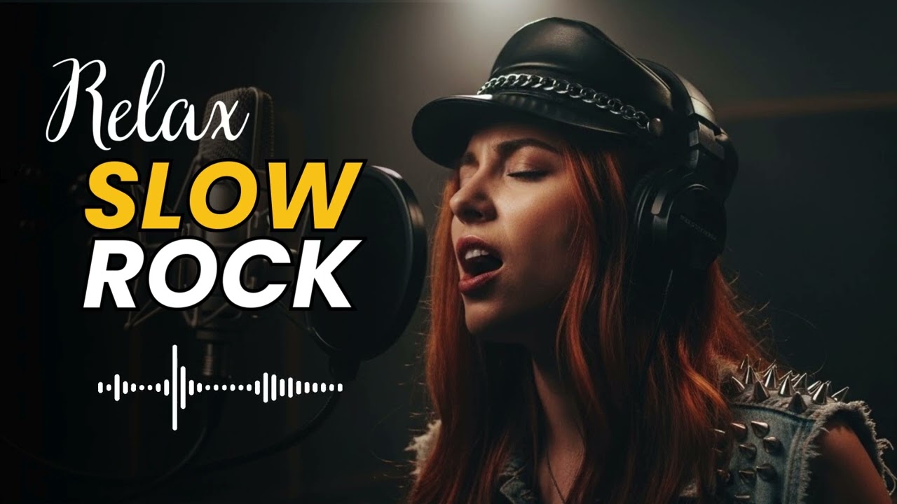 [RELAX Slow Rock Music 🎧] Rain Over Midnight | Relaxing Rock for Late Nights