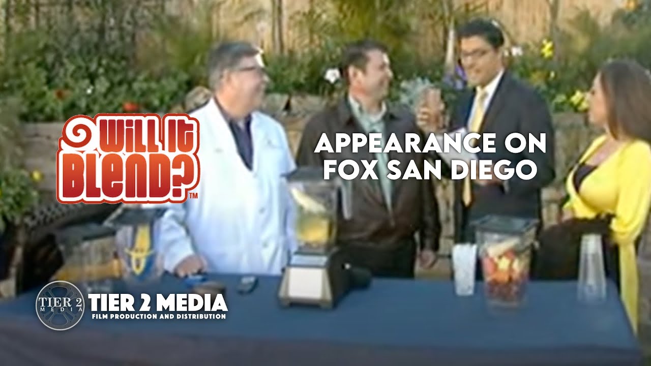 WILL IT BLEND Live on FOX in San Diego