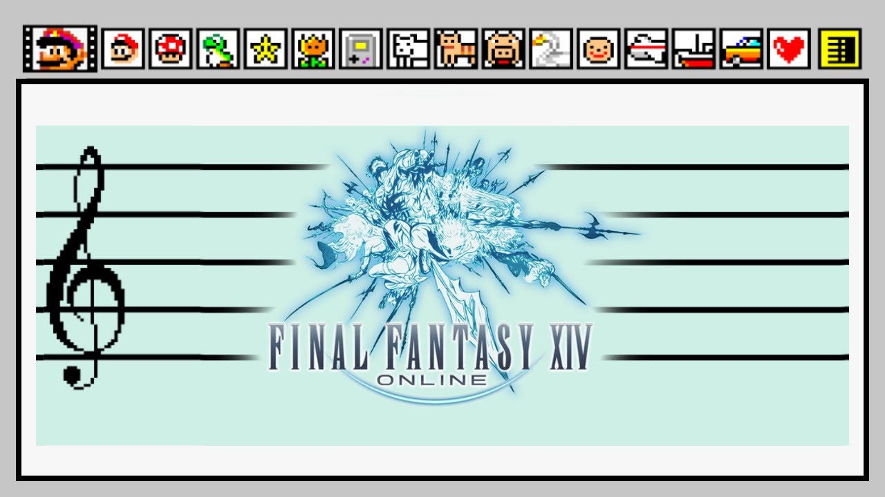 Exponential Entropy - Final Fantasy XIV [Super Mario Paint]