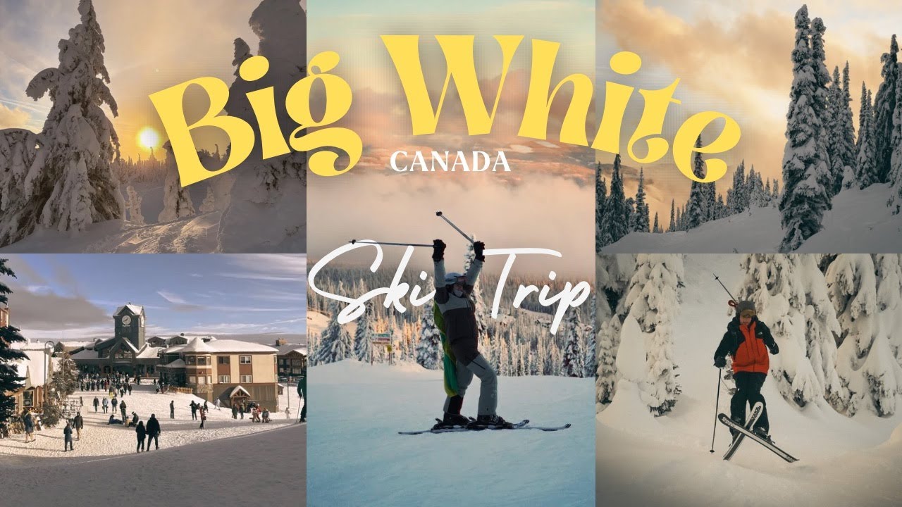 Skiing at Big White Resort, Canada ⛷️🇨🇦 | Vancouver to Kelowna Ski Trip