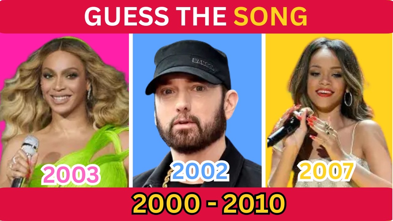 Guess the Song 🎵 | One Song per Year 2000-2010 | Music Quiz