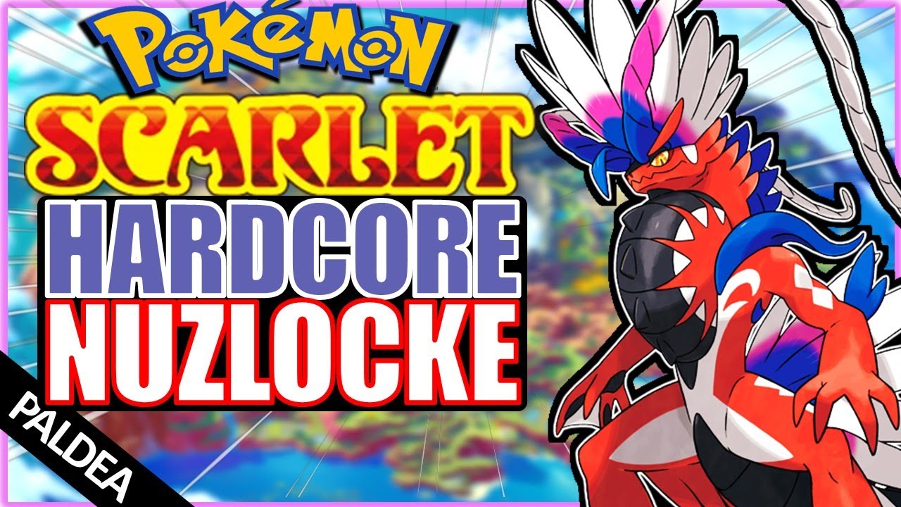 Pokémon Scarlet Hardcore Nuzlocke - NEW Paldean Pokémon Only! (No items, No overleveling)