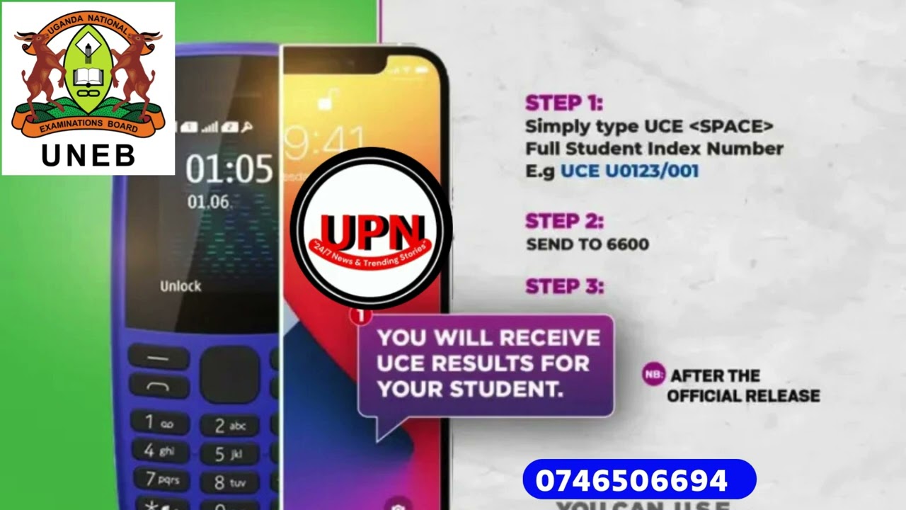 UNEB Released 2025 UCE Results on 13 Feb 2026 &ndash; How to Check Via SMS