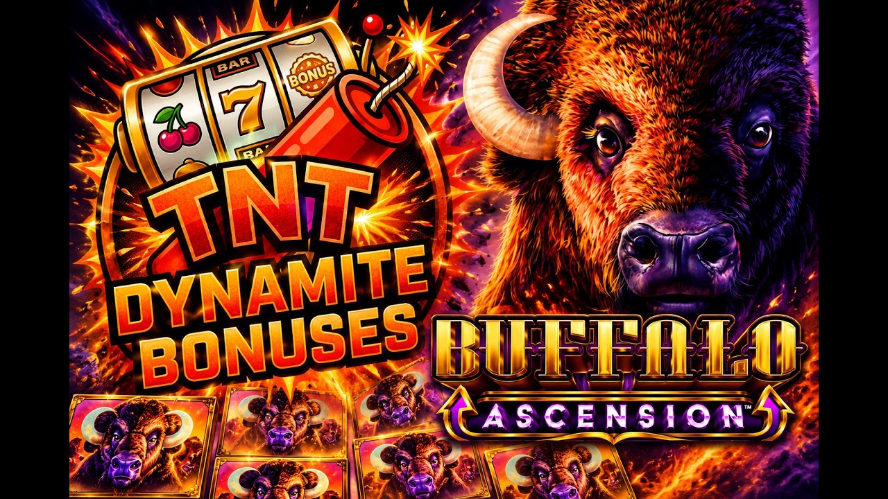 Opened up BUFFALO Ascension BONUS!  Let&rsquo;s win! 🚀