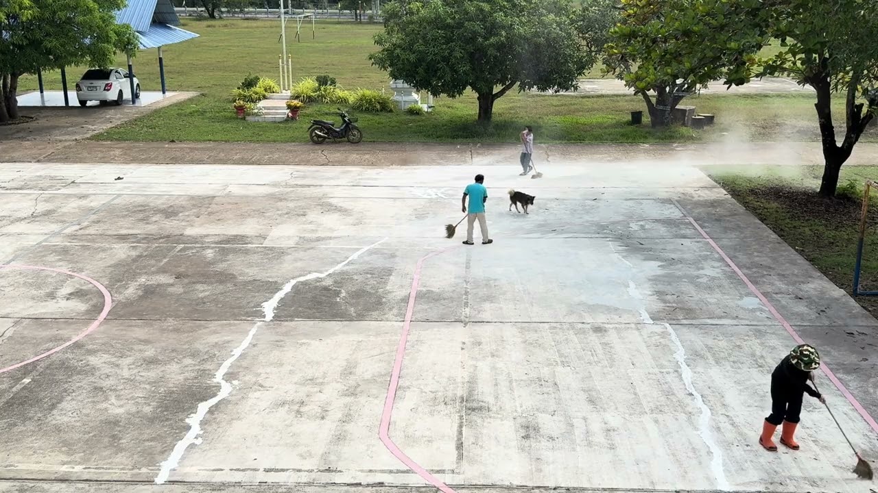 ทาสีสนามฟุตซอล EP-06