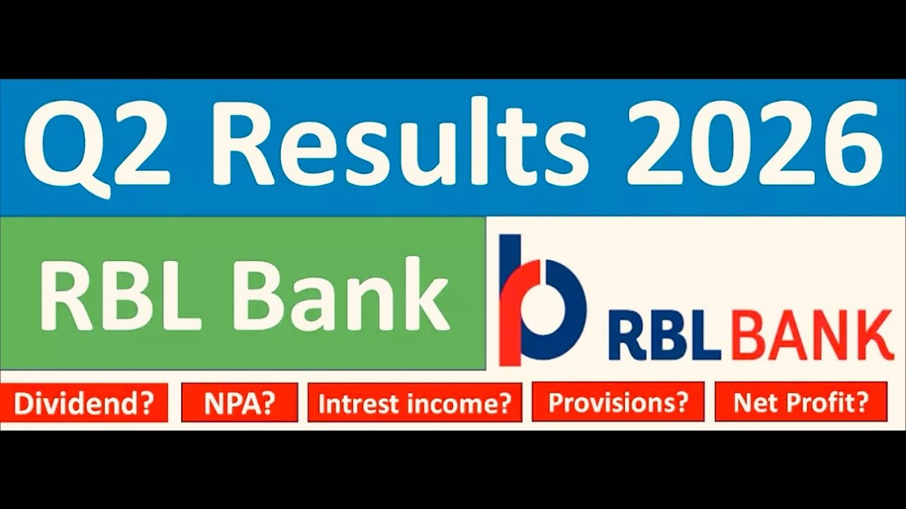 RBL Bank Q2 results 2026 | RBL Bank results today | RBL Bank Share News | RBL Bank Share latest news