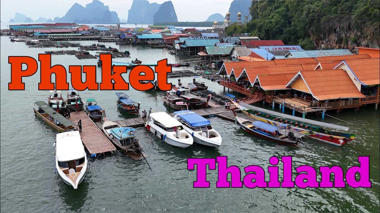 Thailand 🇹🇭 Phuket drone video shows beautiful drone footage captured visiting 2025 
