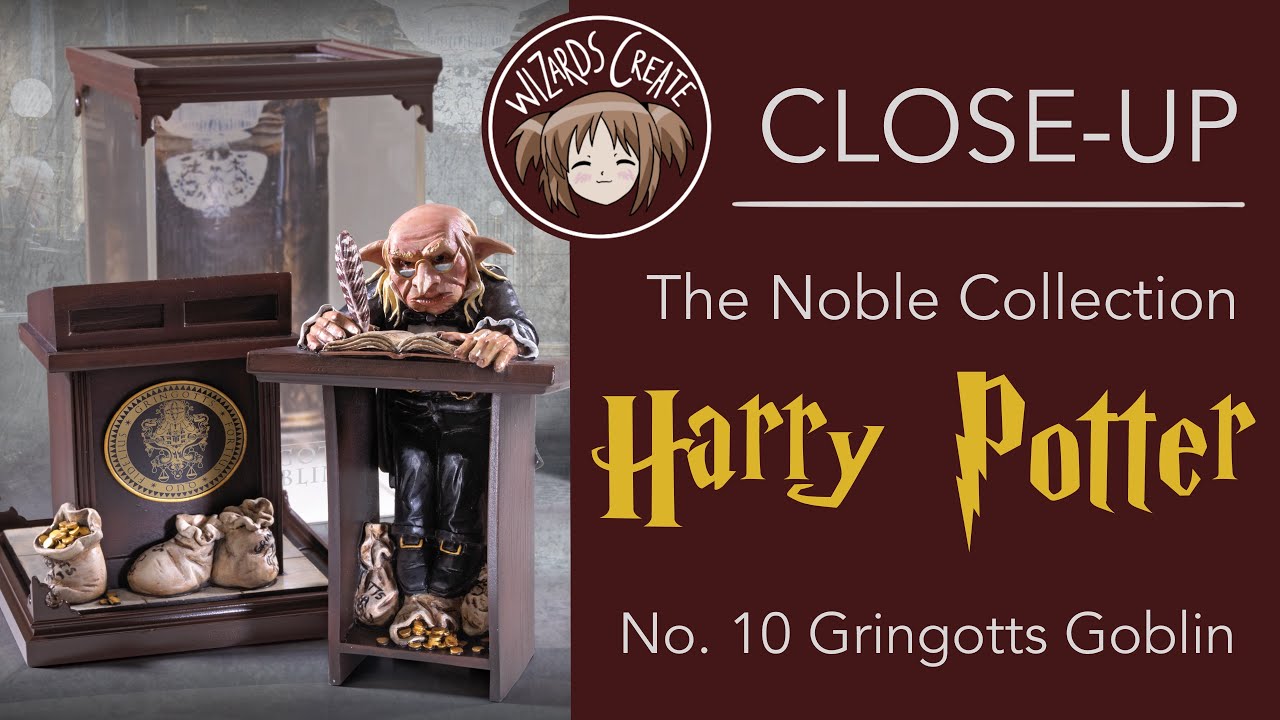 My Noble Collection | Harry Potter Magical Creatures Unboxing | No. 10 Gringotts Goblin