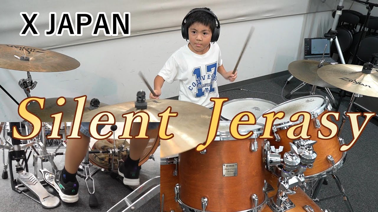 『Silent Jealousy』 X JAPAN を叩いてみた！