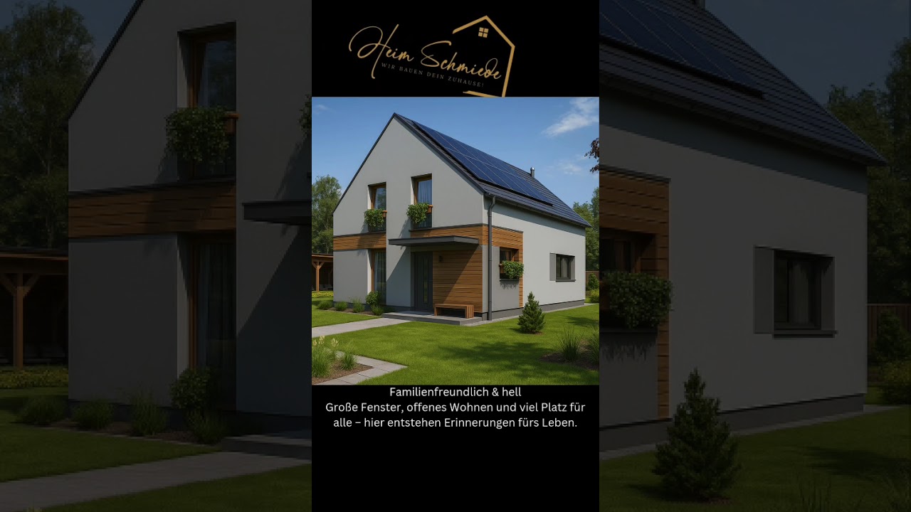 🏡 Entdecken Sie unsere Einfamilienhaus-Serie #moderneswohnen #bauenmitherz