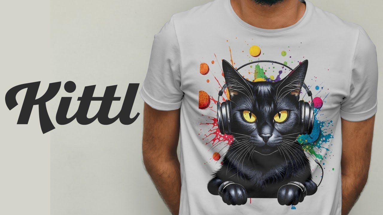 KITTL: Print Apparel With the NEW Kittl POD Feature
