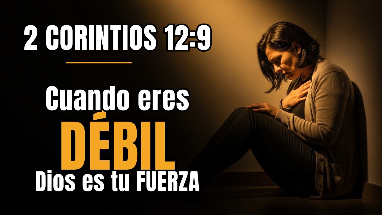2 Corintios 12:9 | Cuando eres DÉBIL, la GRACIA de Dios te LEVANTA