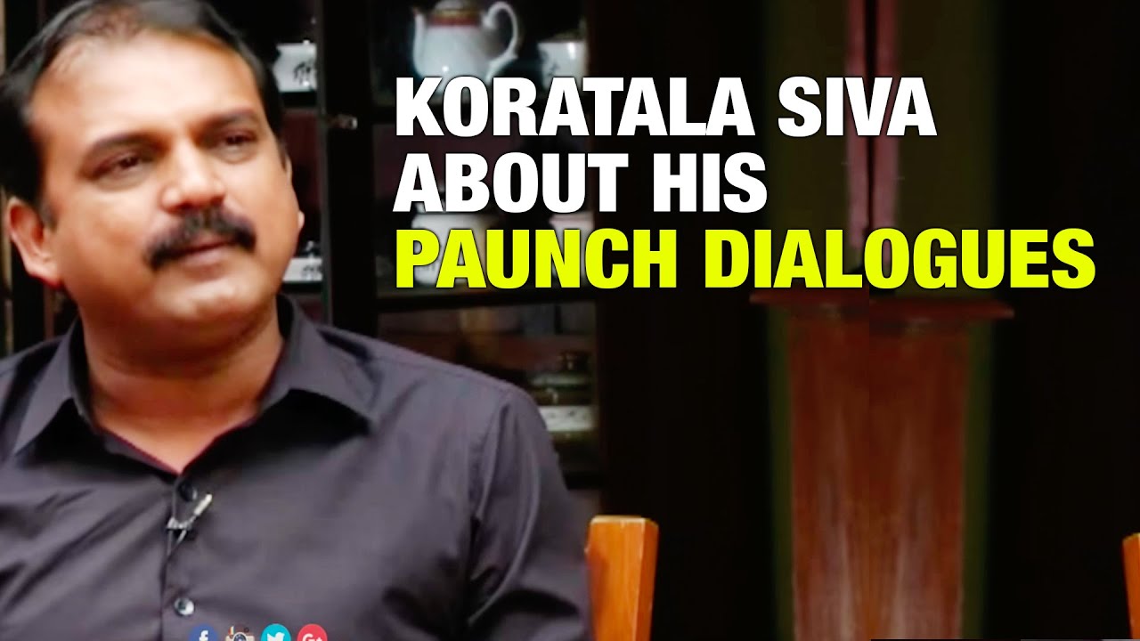 Koratala Siva About His Paunch Dialogues - Janatha Garage Team Funny Interview - NTR, Samantha