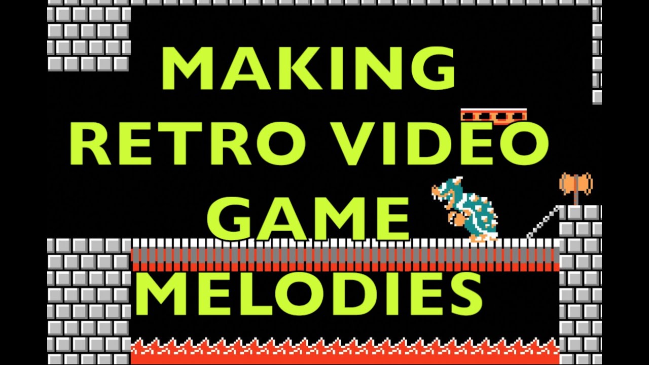Simple Method For Making DOPE Nintendo/Chiptune Melodies -----(Retro Video Game Music)