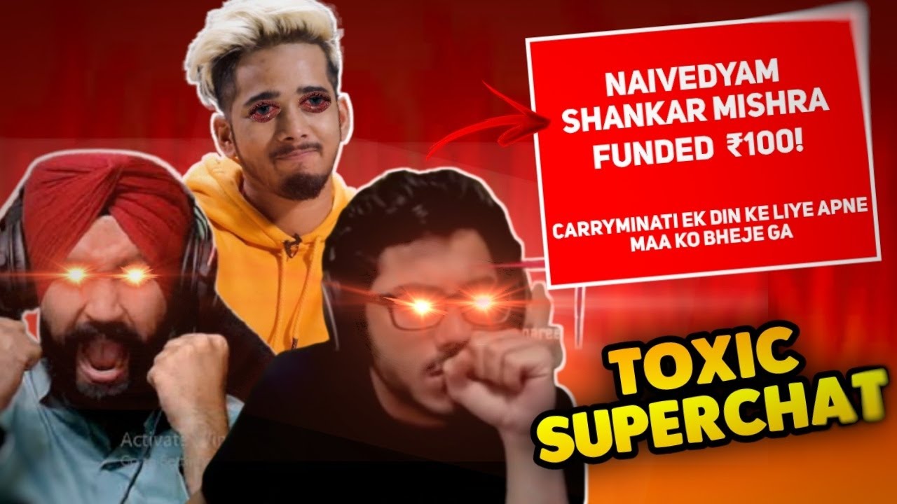 Streamers getting extremely angry on Superchat | toxic Superchat