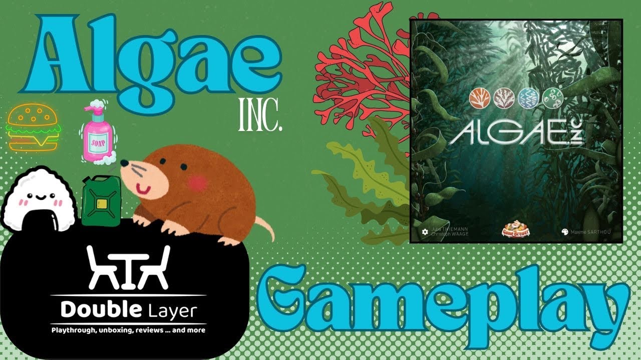 Algae inc - Gameplay e impressioni (gioco da tavolo ita)