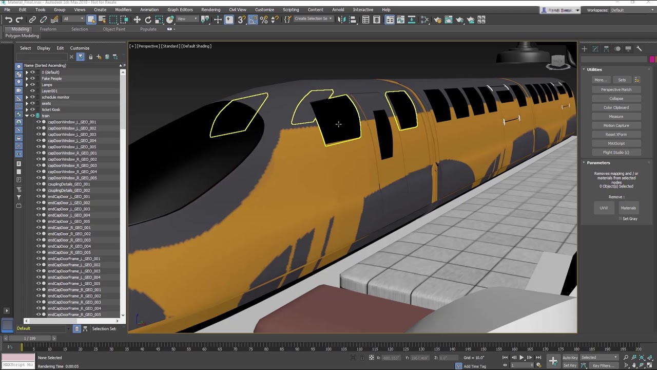 3ds Max Getting Started - Lesson 18 - Unwrapping and Maps