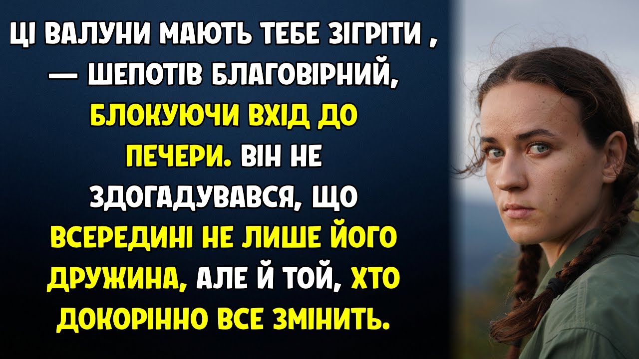 Чоловік заблокував дружину в печері, не знаючи, що вона там не сама!