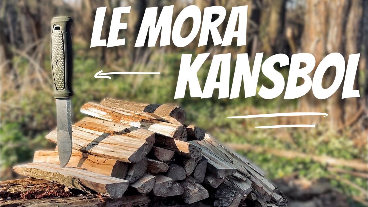 Batonnage au couteau fixe  Mora Kansbol.