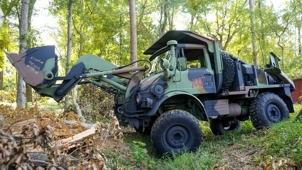Picking up a Mercedes Unimog-419 ! Vlog