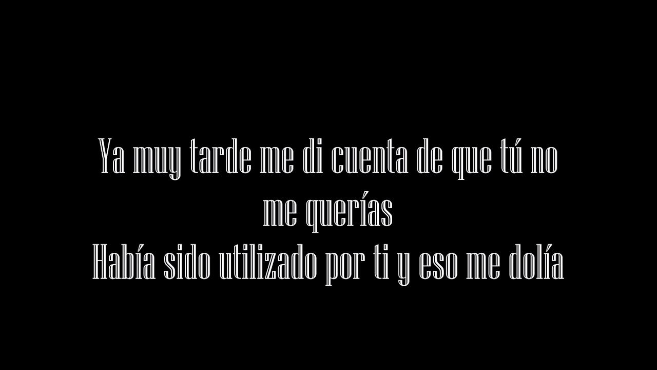 Quisiera No Haberte Conocido - Mc Richix Ft  Zckrap (LETRA)