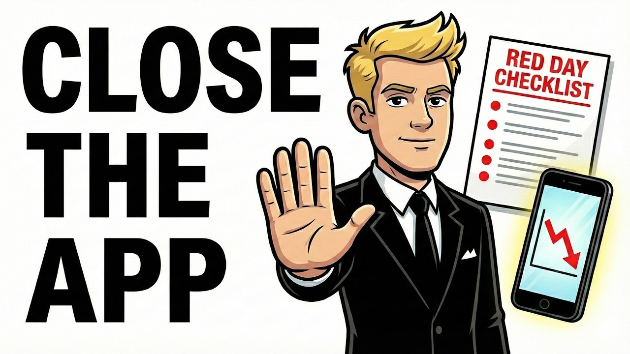 The “Red Day” Checklist: What to Do When Your Portfolio Drops