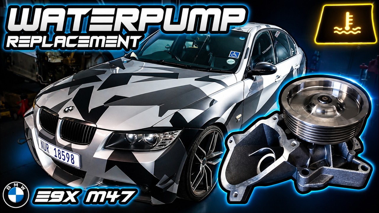 WaterPump Replacement - BMW E90 320d M47 / M57