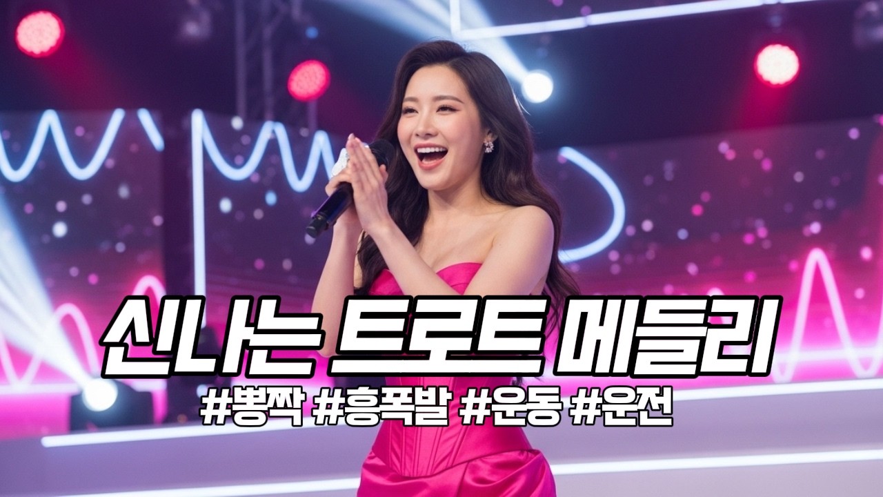 ⭕라이브❎광고 없음 │ 졸음이 싹 사라지는 트로트│ 최신트로트 │ 신나는트로트 │ K-trot │ 뽕짝트로트