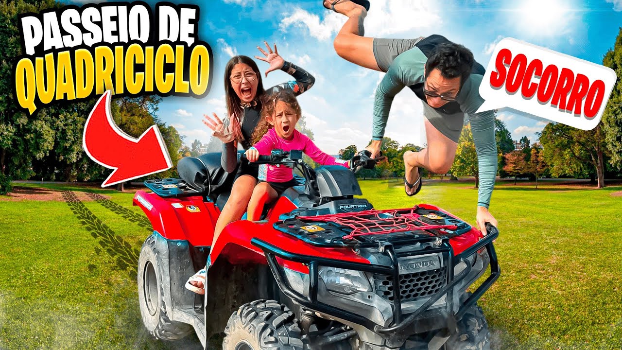 ERA PRA SER UM PASSEIO DE QUADRICICLO MAS O PIOR ACONTECEU *nos perdemos