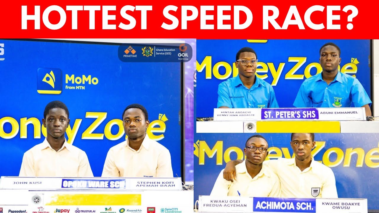 😳🔥 Жаркая гонка на скорость между командами OWASS, Achimota Sch и St. Peter’s SHS | #NSMQ2025