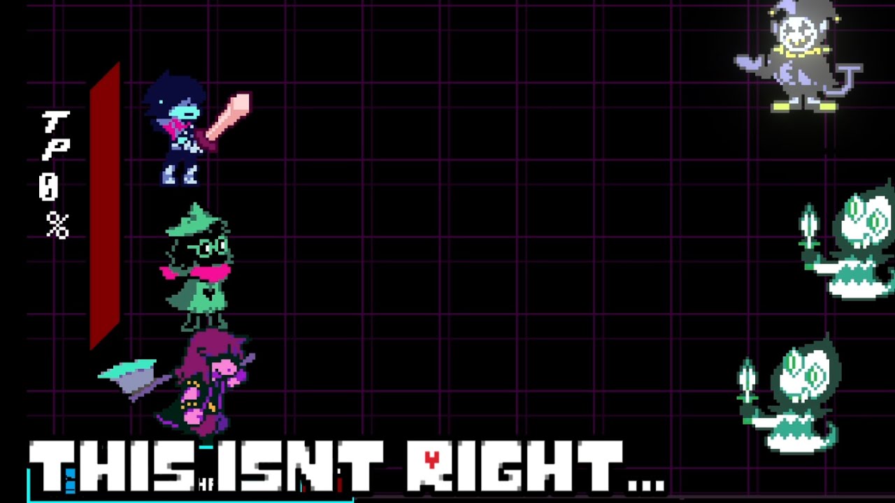 I suffered in the Deltarune Chaos Randomizer...