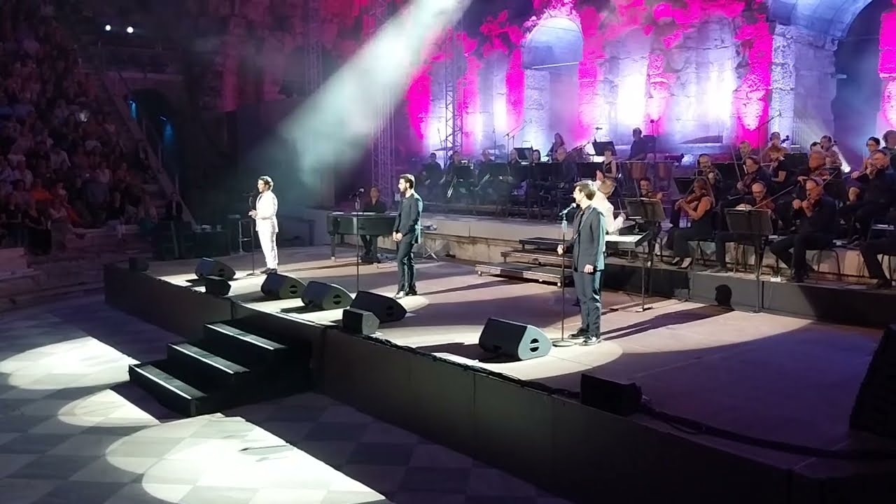 Il Volo live Athens Herodion 25-09-2023, Libiamo, Ne'Lieti Calici (La Traviata, Giuseppe Verdi)