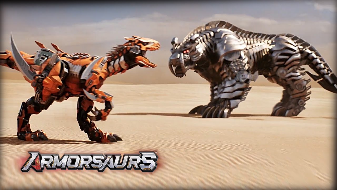 Sabertooth Smackdown! | Armorsaurs