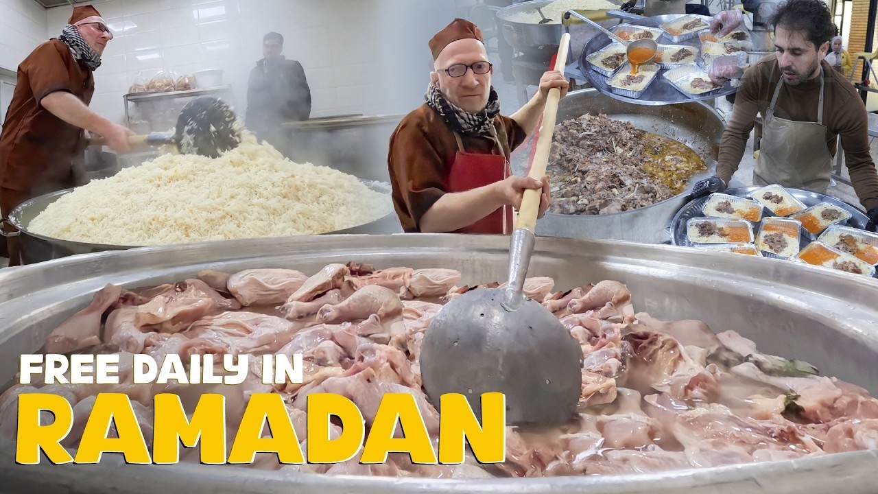 4,000 FREE Meals Every Day for 100 Years 😳 | Kurdistan Mosque