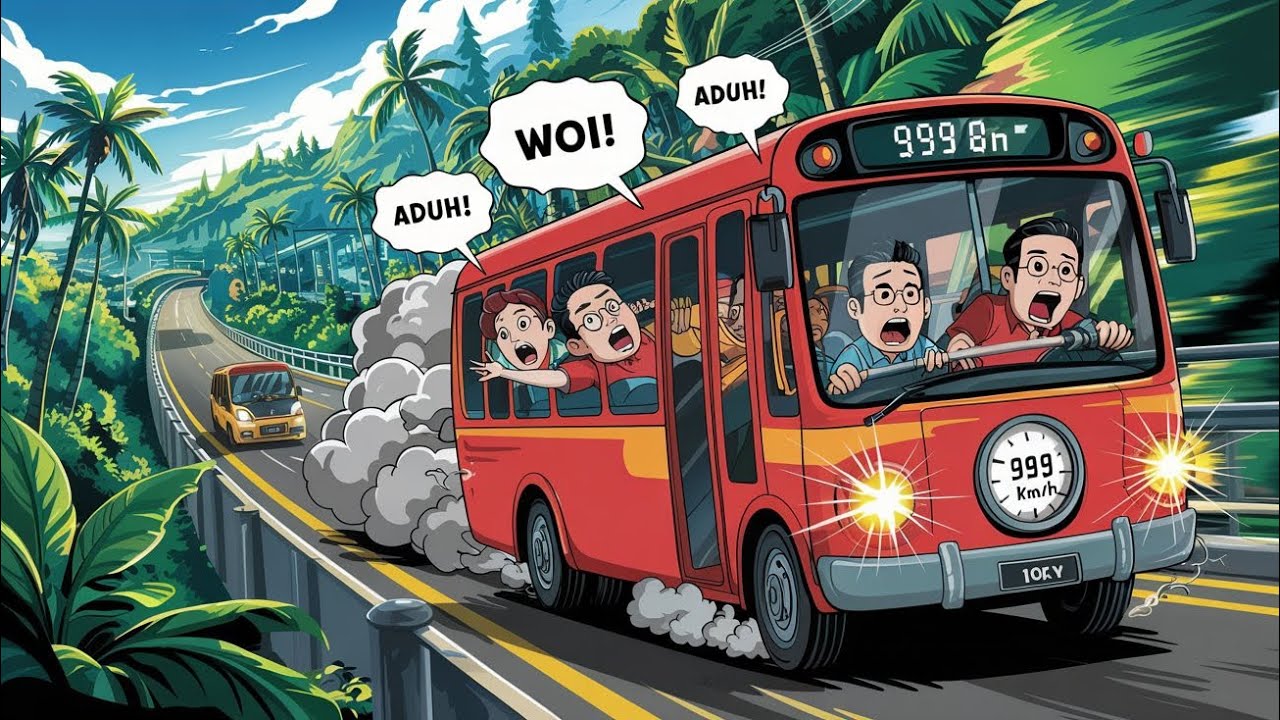 999 km/h BUS 🤣 | Passengers Be Like… 😵 #ibs #indonesianbussimulator #bus #game #gaming #techno