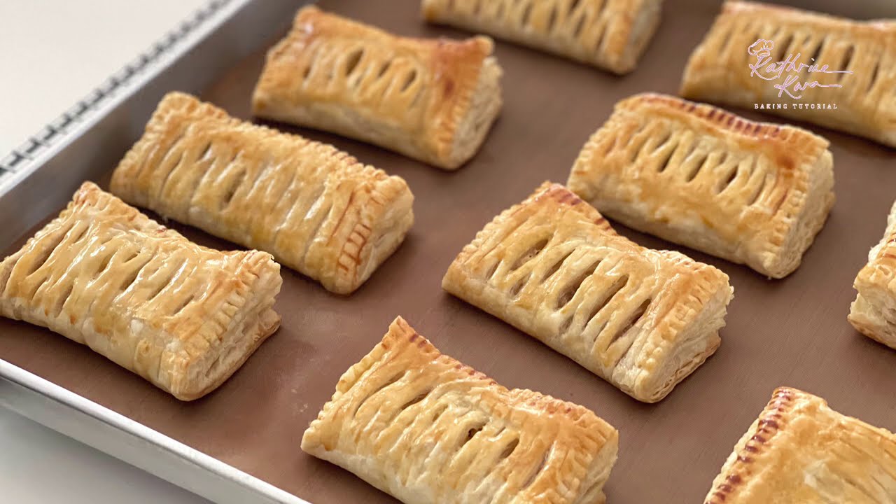 Apple Cinnamon Puff Pastry 苹果酥饼