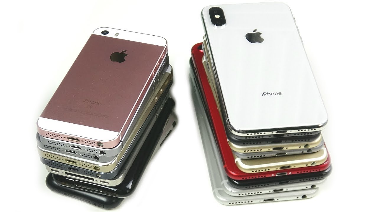My Favorite iPhones in Order!