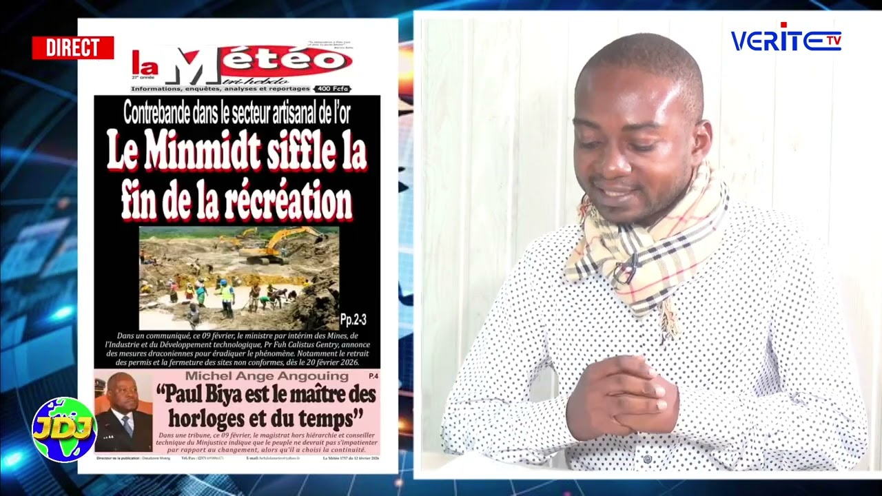 LE JOURNAL DES JOURNAUX  DU 13 février 2026 LA REVUE DE PRESSE