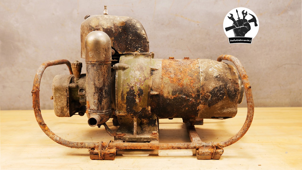 RESTORING A 1978  GENERATOR &ndash; FROM JUNK TO JEWEL! LD-75